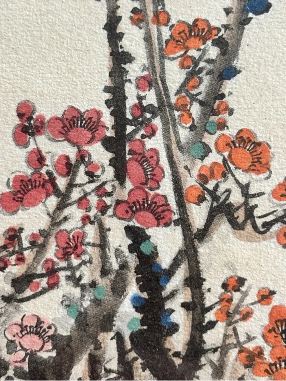 N/A framed botanical